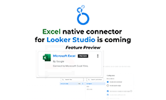 Excel connector for Looker Studio is coming soon