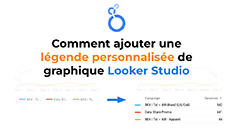 Comment ajouter une légende personnalisée à un graphique Looker Studio